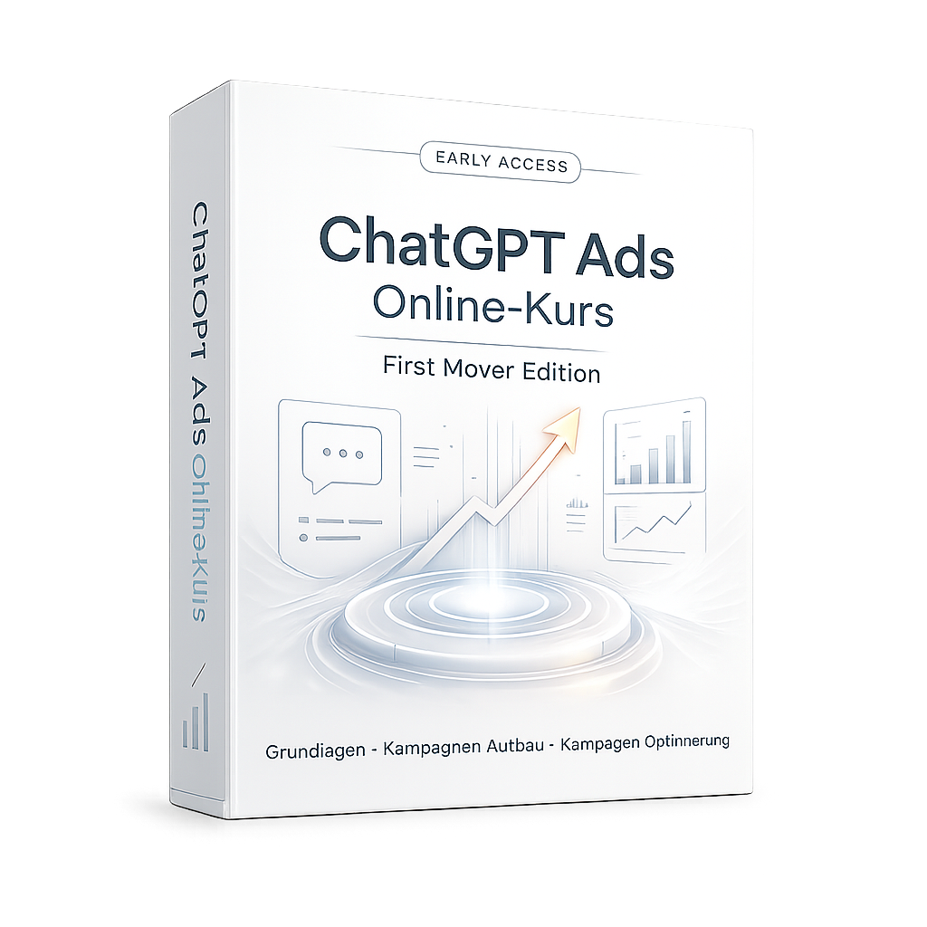Produktbox des Chat GPT Ads Onlinekurses