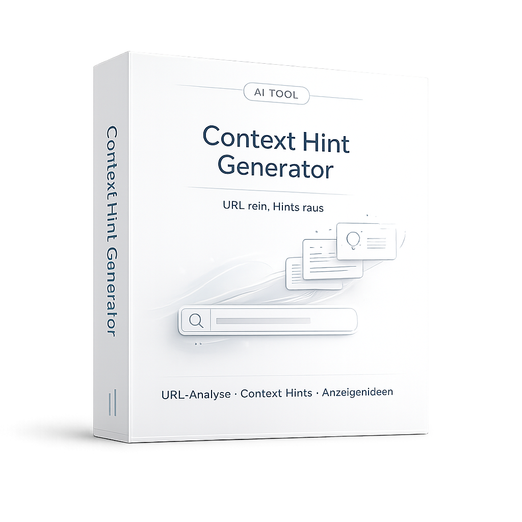 Der Context Hint Generator aus AI AdBase